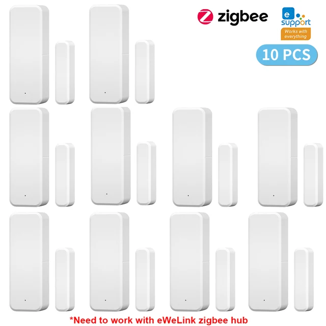 ZigBee Door Window Sensor eWeLink APP Smart Home Security Protection Door Open Closed Detector for Alexa Google Yandex Alice 1