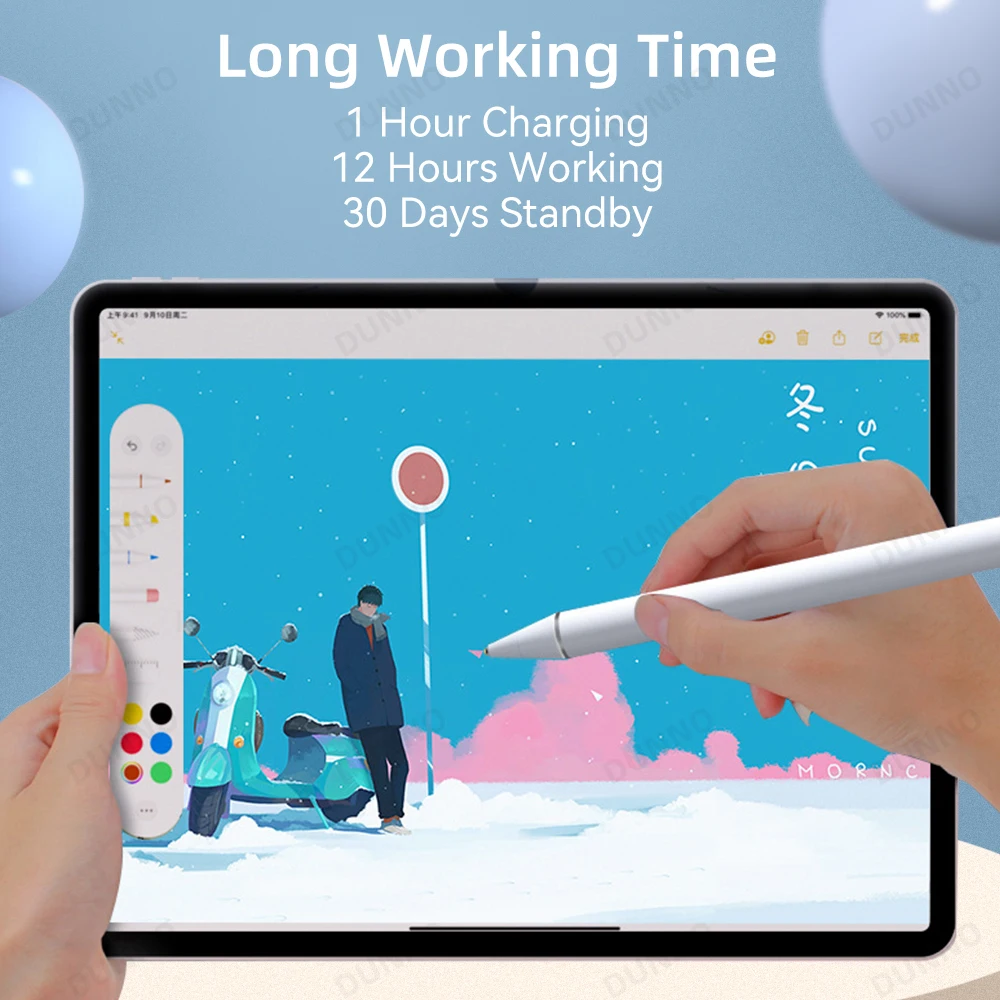 Caneta Stylus Ativo Universal para Xiaomi Huawei Samsung Tablet Telefone Móvel Android Apple Ipad Lápis de Tela de Toque - Imagem 4