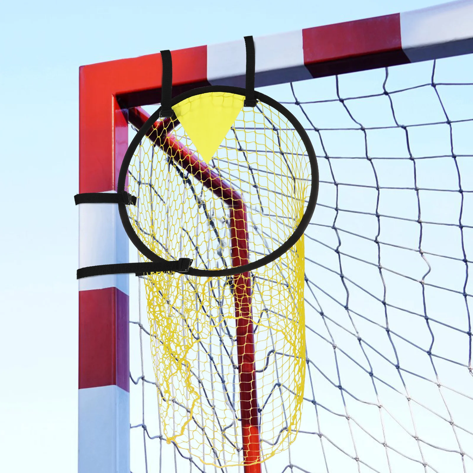 2 Pcs Football Goal Pocket Soccer Netting Balls Netting Training Equipment Net Indoor Practice Polyester