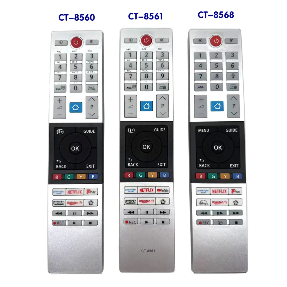Original TV Remote Control CT-8568 Compatible with Toshiba 50UV2363DB