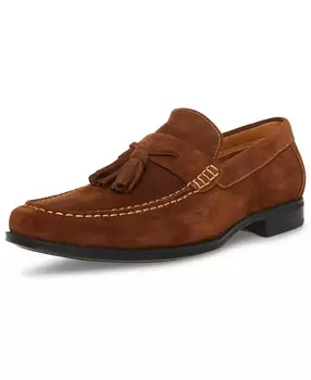Steve Madden | Men's Galileo Tassel Suede Dress Loafer 5