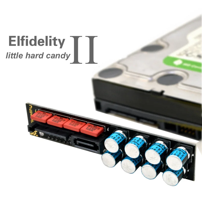

DLHiFi C02 Little Hard Candy II Elfidelity PC SATA Hard Disk Power Noise Filter Power Purification Isolation SATA Purify HiFi