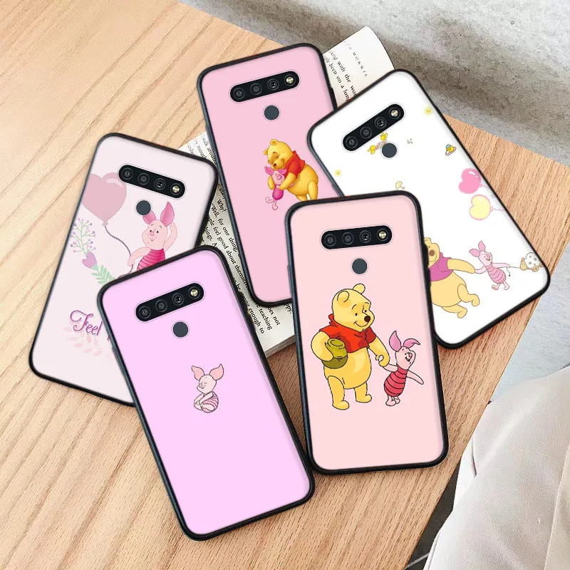 Фото Черный чехол для Xiaomi Redmi Note 7 7A 9 Power 9A 9T 9S Pro Max Piglet №2