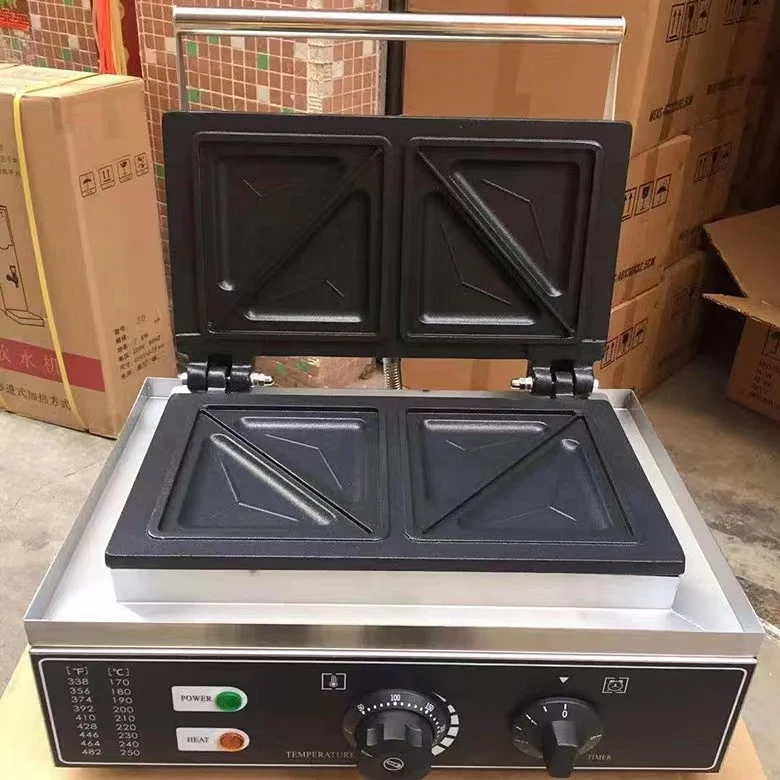 Commercial Sandwich Maker Electric Muffin Panini Waffle Machine Toaster Waffle Maker