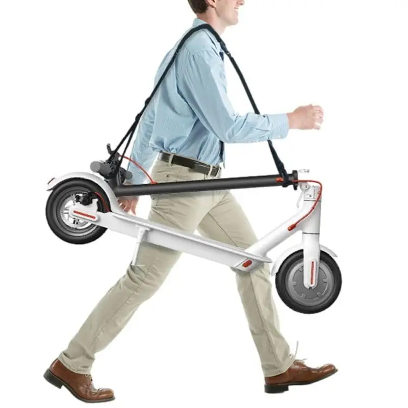 Adjustable Electric Scooter Carrying Strap with Shoulder Support