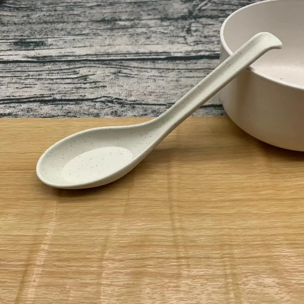 Wheat Straw Dinnerware Soup Spoons Japanese Rice Sauces Soup Spoon Creative Multi-color Tableware Hotel Restaurant Small Spoon soup spoon,wheat straw spoon