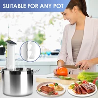 Wancle 1100W étanche sous Vide cuiseur Circulateur d'immersion cuisson précise avec LED affichage numérique mijoteuse 6