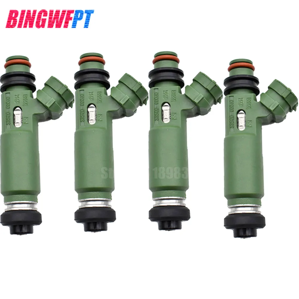 

4PCS High Quality 23250-66010 Fuel Injectors Nozzle For Toyota- Land Cruiser 100 1999-2009 1FZ 4.5 2325066010 23209-66010