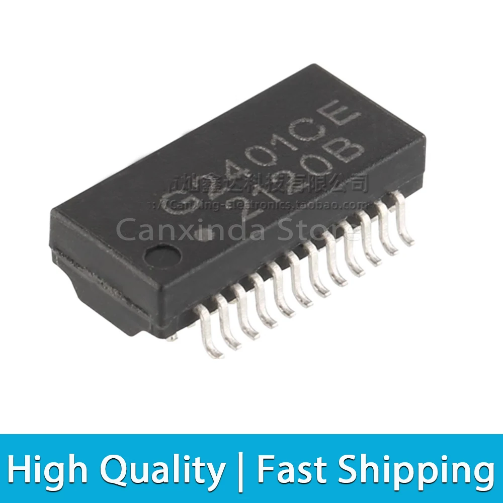 SMD 네트워크 변환 1000 베이스-T 이더넷 절연, 단일 포트 LAN 변압기 절연 초크, G2401CE G2401 SOP24, 5 개