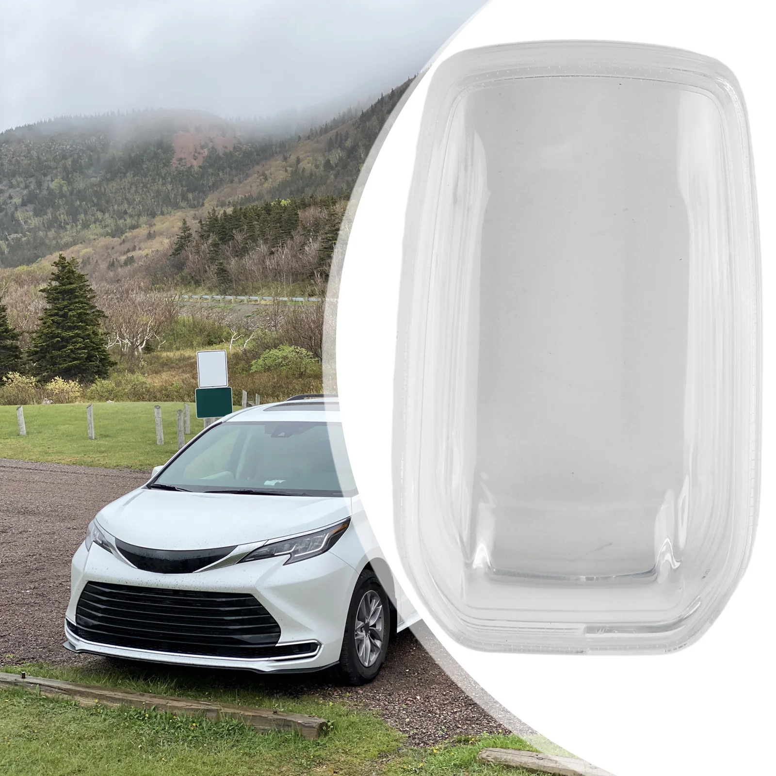 

Brand New New Style Practical To Use Car Spare Parts Key Case Key Case Transparent Clear Accessories Case Holder