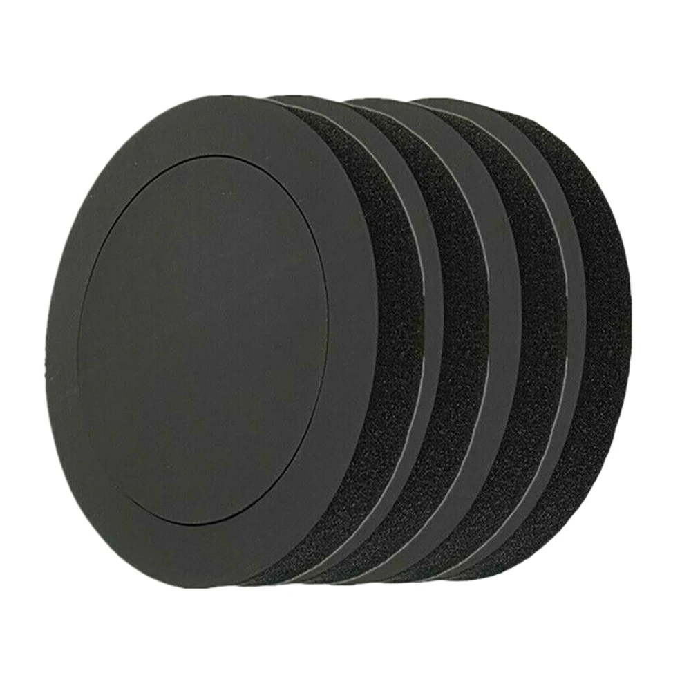 

4PCS Car Audio Speaker Soundproof Cotton Car Door Speaker Bass Ring Foam Woofer Pad Noise Sound Wave Sealed