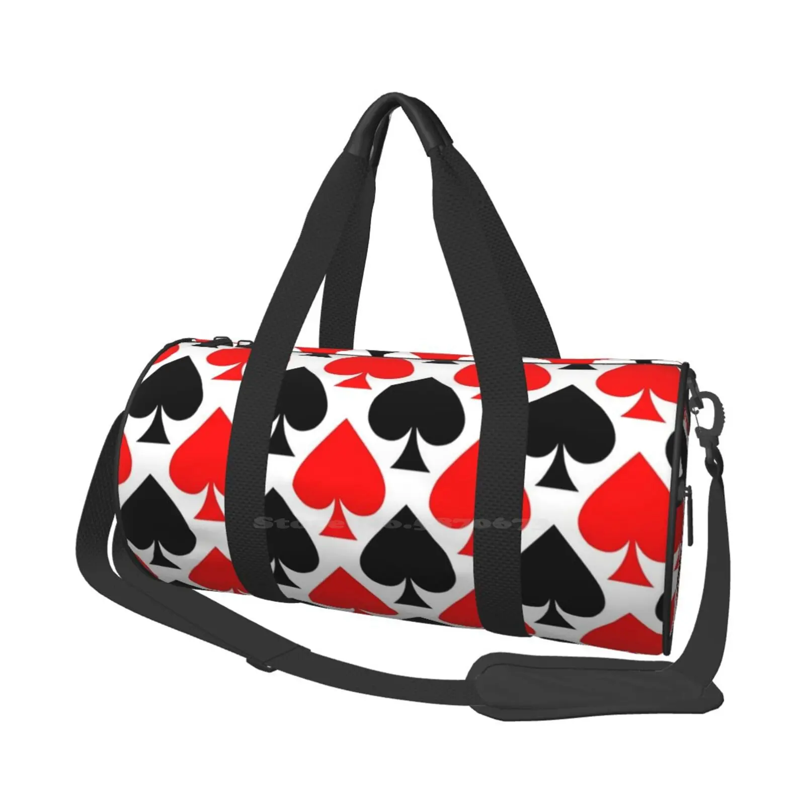 

Spades " Red And Black " Shoulder Bag Shopping Storage Bags Satchel Men Women Spade Ace Ace Of Spades Cardistry Magic Lucky