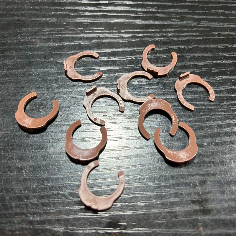 10Pcs 1/4"3/8"1/2"OD Tube PE Pipe Fitting Blue Clip C-ring Hose Quick Connector Aquarium RO Water Filter Reverse Osmosis System