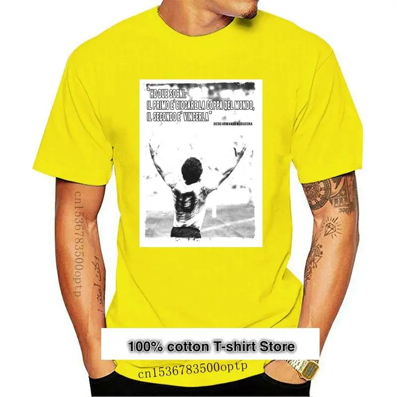 Camiseta Zitat Berahmte Maradona Coppa Die Welt Argentina Geschenkidee