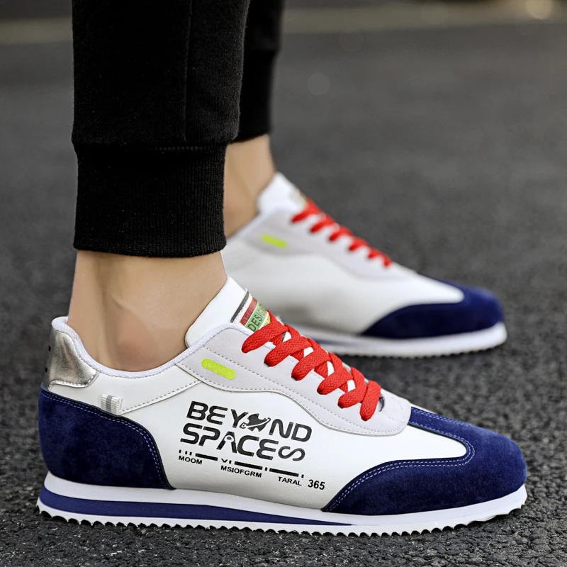 Men's Casual Sports Shoes, Young Fashionable Men's Shoes, Low-Top Trendy Shoes, Comfortable, Durable, Non-Slip, Suitable for Running and Travel, Suitable for All Seasons