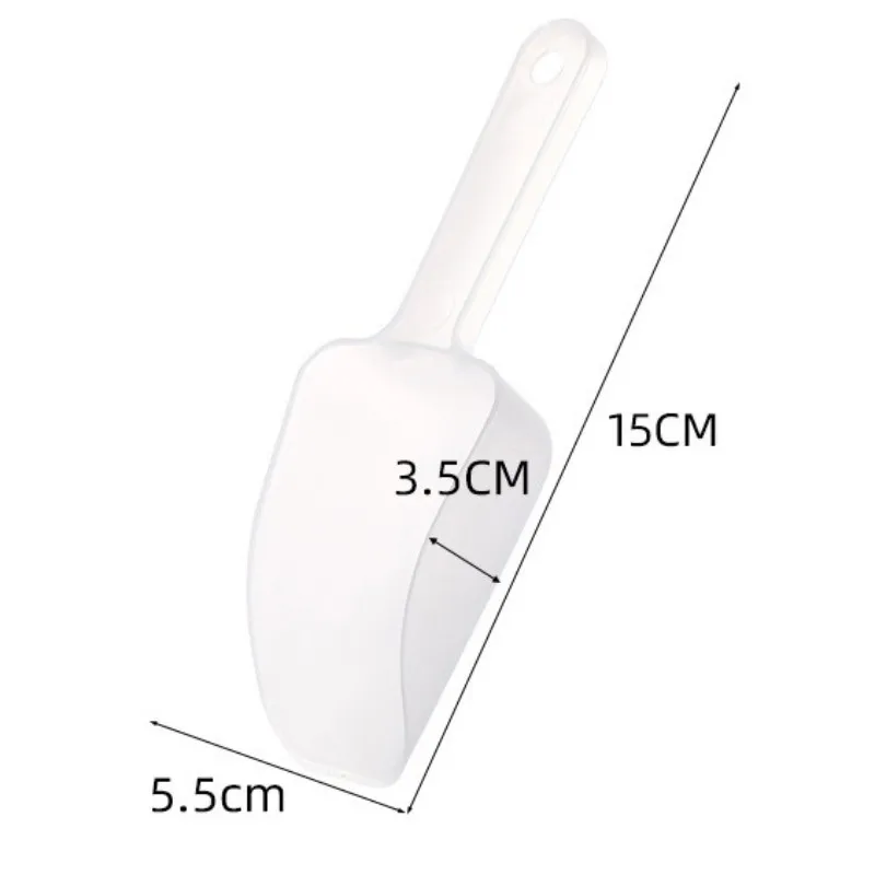 Plastic Ice Shovel Flour Food Candy Ice Cream Scoop Dessert Rice Shovel Kitchen Frosted Thickened Multipurpose