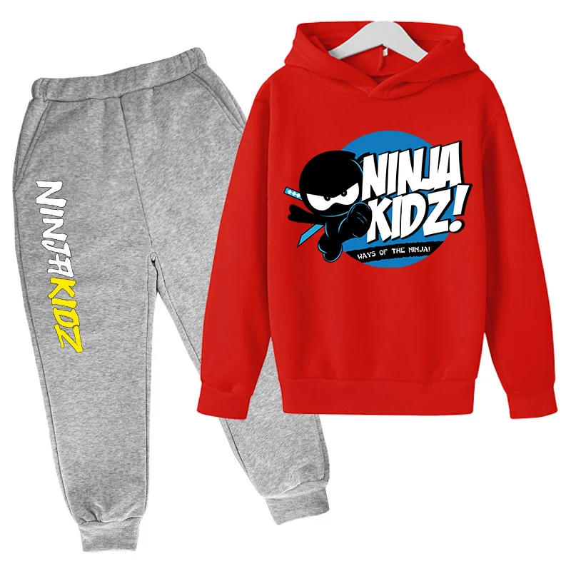 Felpa Ninja Kidz Merch Per Bambini E Ragazzi - Stile Casual, Cotone, Vestibilità Comoda