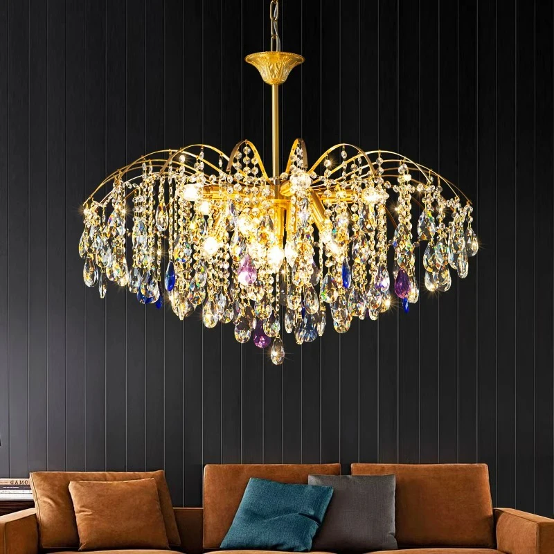 

Modern chandelier hanging light fixture Chandelier for the kitchen pendant light lamps for living room indoor lighting crystal