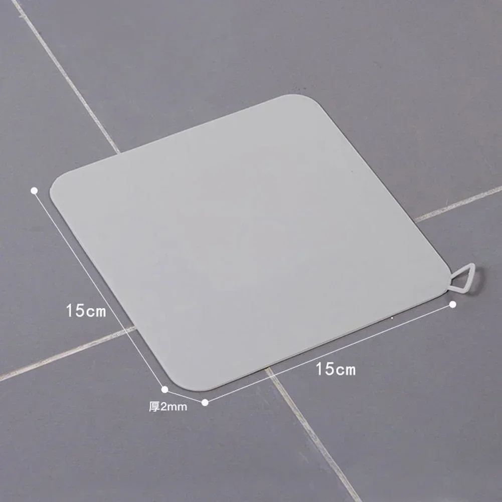 Silicone Floor Drain Cover Floor Drain Cover Silicone Floor Drain Anti-smell Cover Sewer Sink Smell Removal Sealing Drain Cover Kitchen Bathroom Home Insect-proof Seal