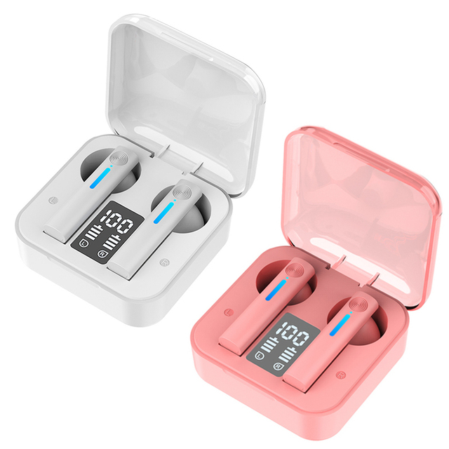 For Wireless BT 5.0  Earphone Charging Stereo Headphone