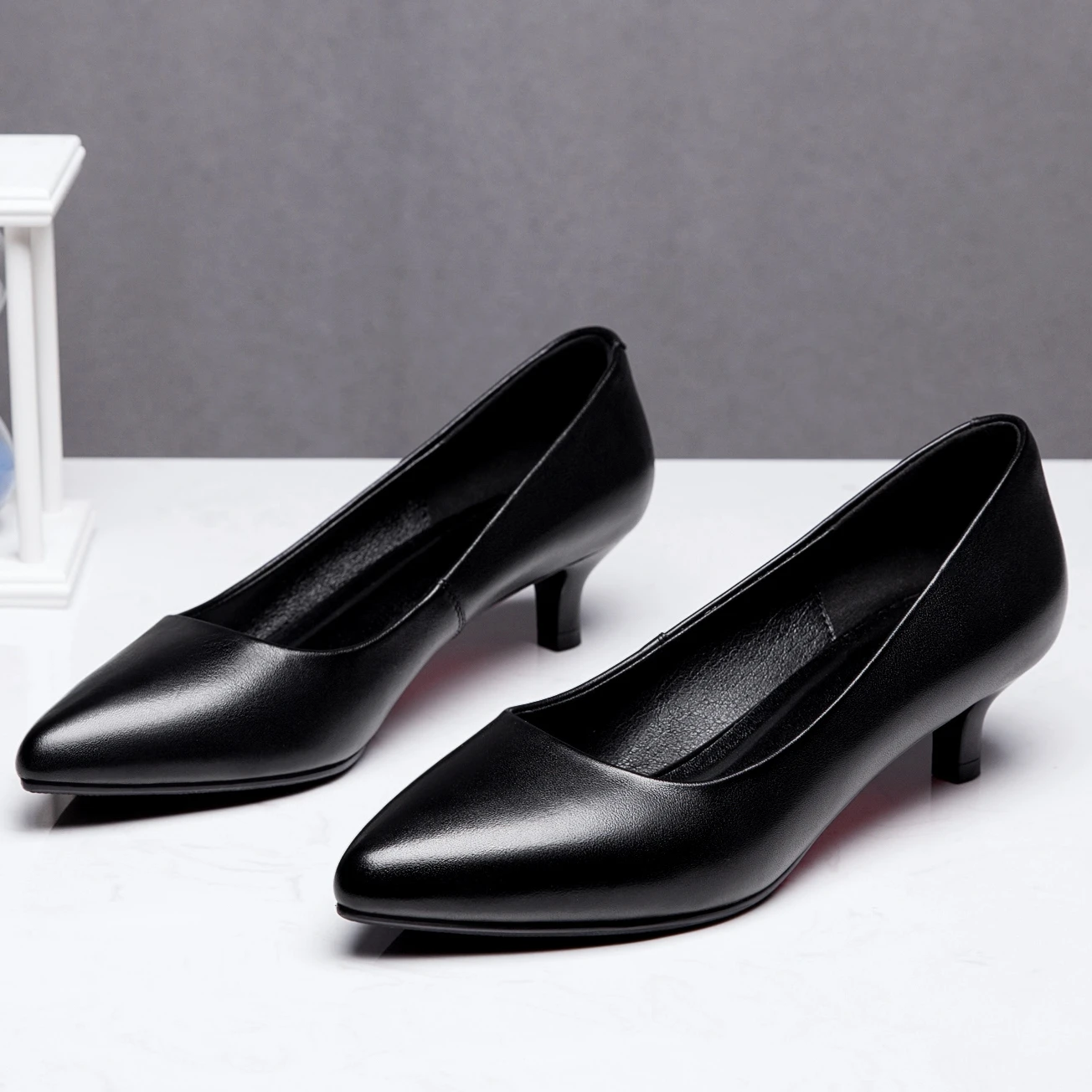 Black Office Shoes For Women - Temu