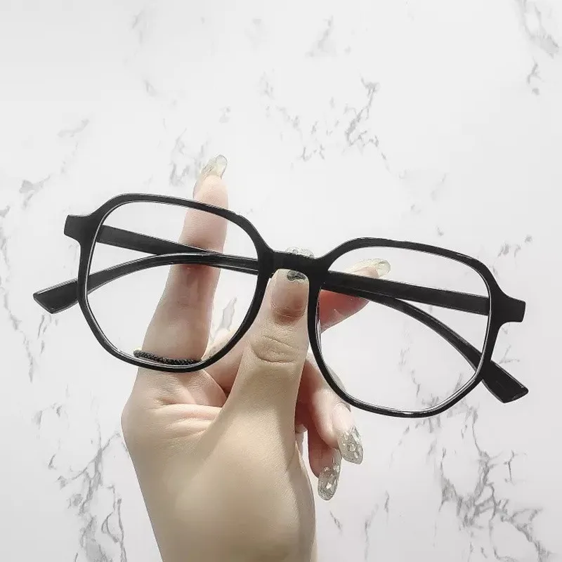 

Anti Blue Light Glasses Women Large Frame Glasses Fashion Goggles Eyeglasses Black Glasses Woman Girls Glasses