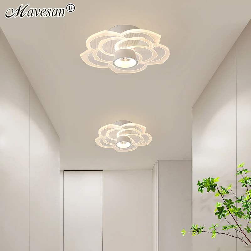 

LED Aisle Ceiling Chandelier Living Room Modern Ceiling Lamp Bacony Entryway Closet Cloakroom Led Ceiling Lighting Fixtures