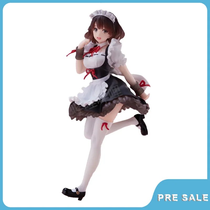 

Pre Sale Megumi Kato Anime Action Figure How To Raise A Boring Girlfriend Maid Dress Original Hand Made Pvc Model Ornaments Toy