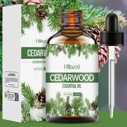 Revitalizing Cedarwood Essential Oil for Skin Care, Bath, and Aromatherapy (100ml essential oil)