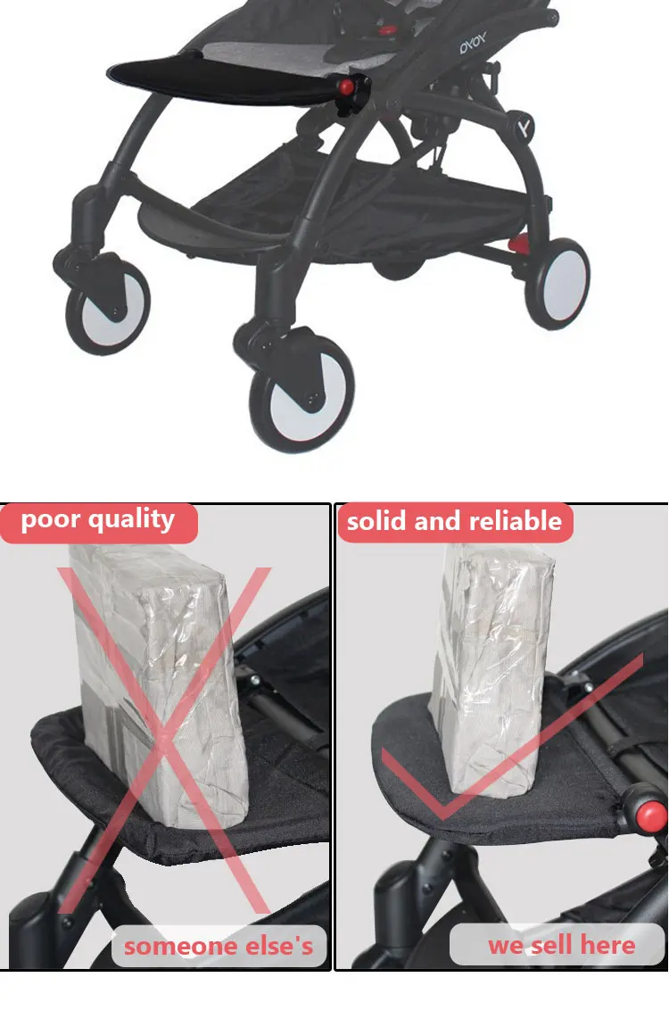 baby stroller accessories backpack Stroller Armrests Stroller Accessories for Yoya yoyo Footrest Parts Bumper Baby Stroller Accessories for Protecting Babies baby girl stroller accessories