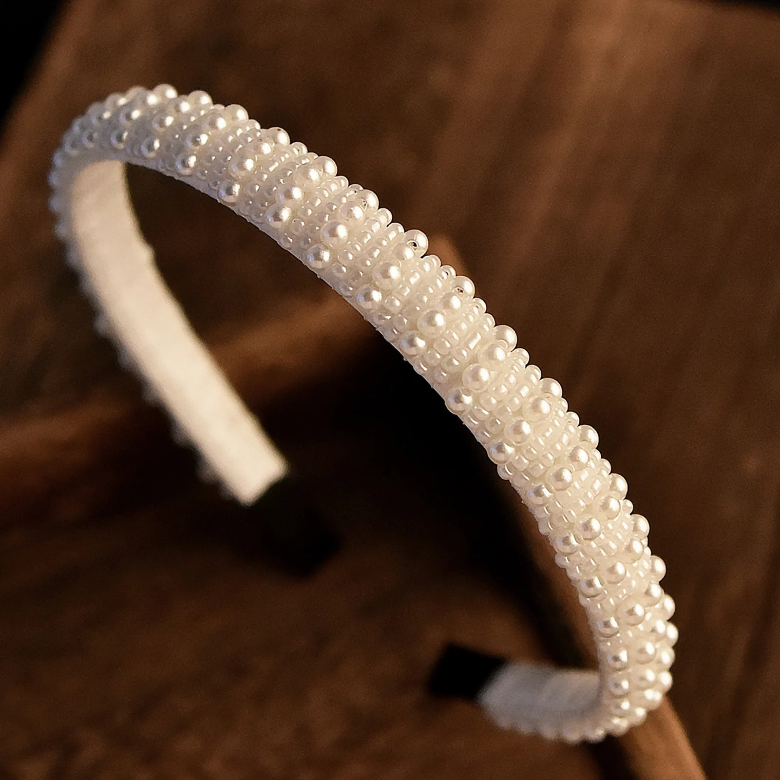 عصابات رأس لؤلؤية للنساء إكسسوارات شعر الحفلات سوب...