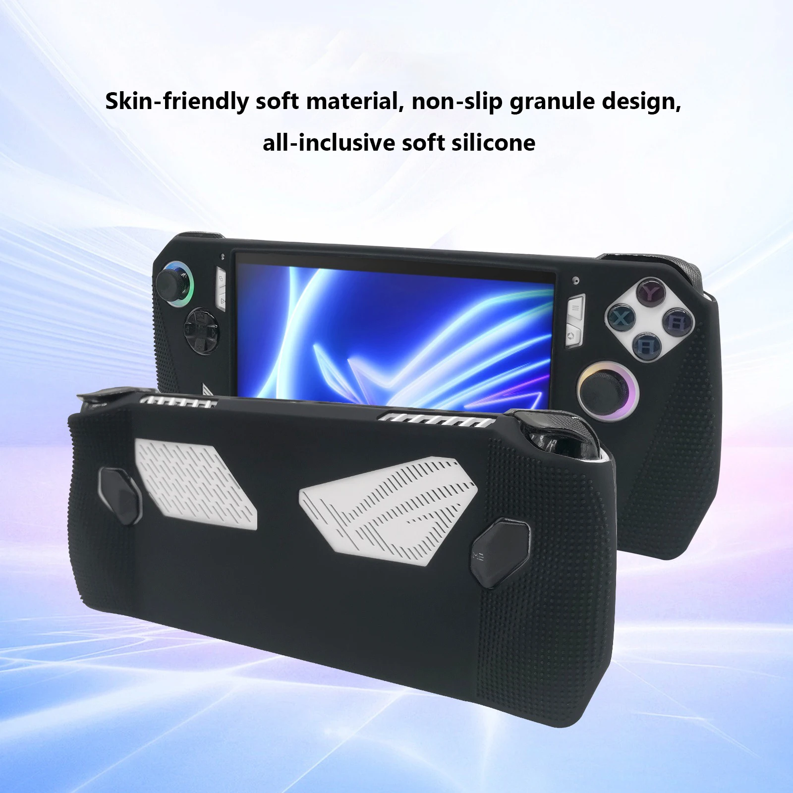 

For ASUS ROG Ally Game Console Case Soft Silicone Protective Cover Anti-Scratch Protector Shell Sleeve Game Accessories