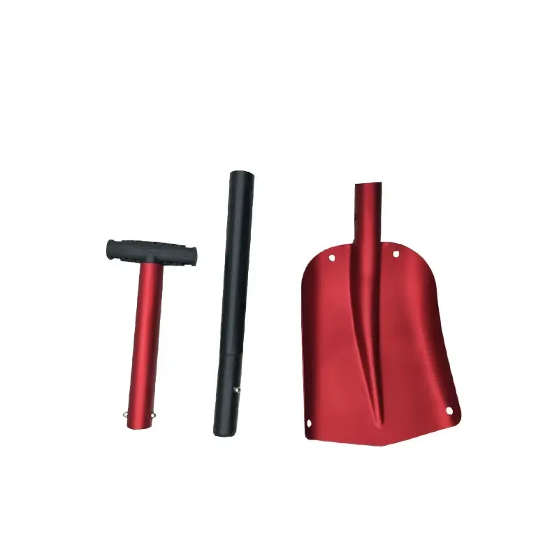 Foldable Auto Emergency Snow Shovel with Extendable Handle, Aluminum Lightweight Snow Shovel for Car,Outdoor Camping Ski,Garden 5