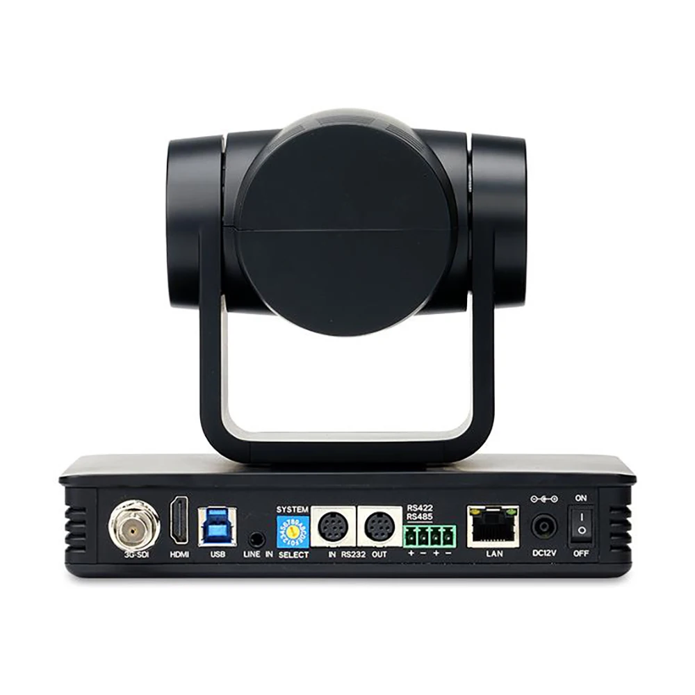 FEELWORLD UHD4K12X Camera Multiple Video Outputs USB PoE Support 12X Optical Zoom Autofocus SDI HDMI IP 4K@30FPS 4K PTZ Camera