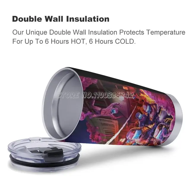 A Blob Terrornak Nincs Formája Chuck Russell Travel Coffee Bund 20 Oz Autó Csésze Kávévizes Palack Szigetelt Szivárgásálló Terre - Image 4