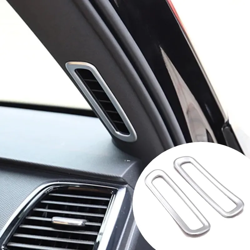 Car Door A Pillar Presa Del Condizionatore D'Aria Vent Frame Decorazione Trim Strip Per Volvo Xc90 2016-2019 Accessori Adesivi Interni