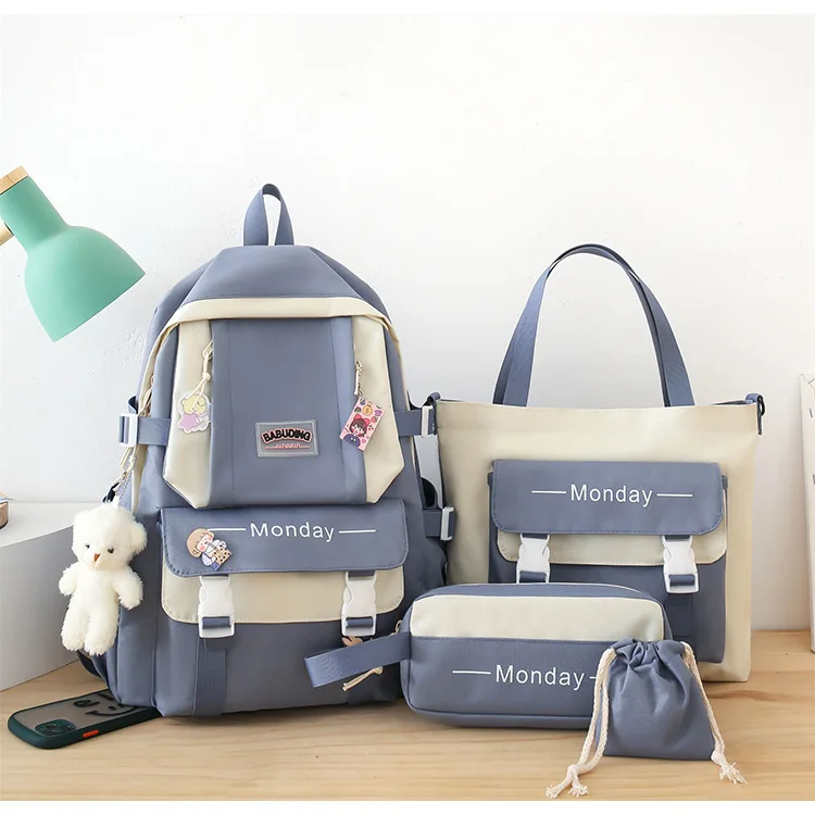 Canvas Rucksack Diaper Bag Backpack