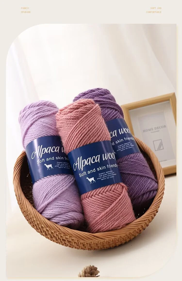 Garments crafted from the yarn hanging