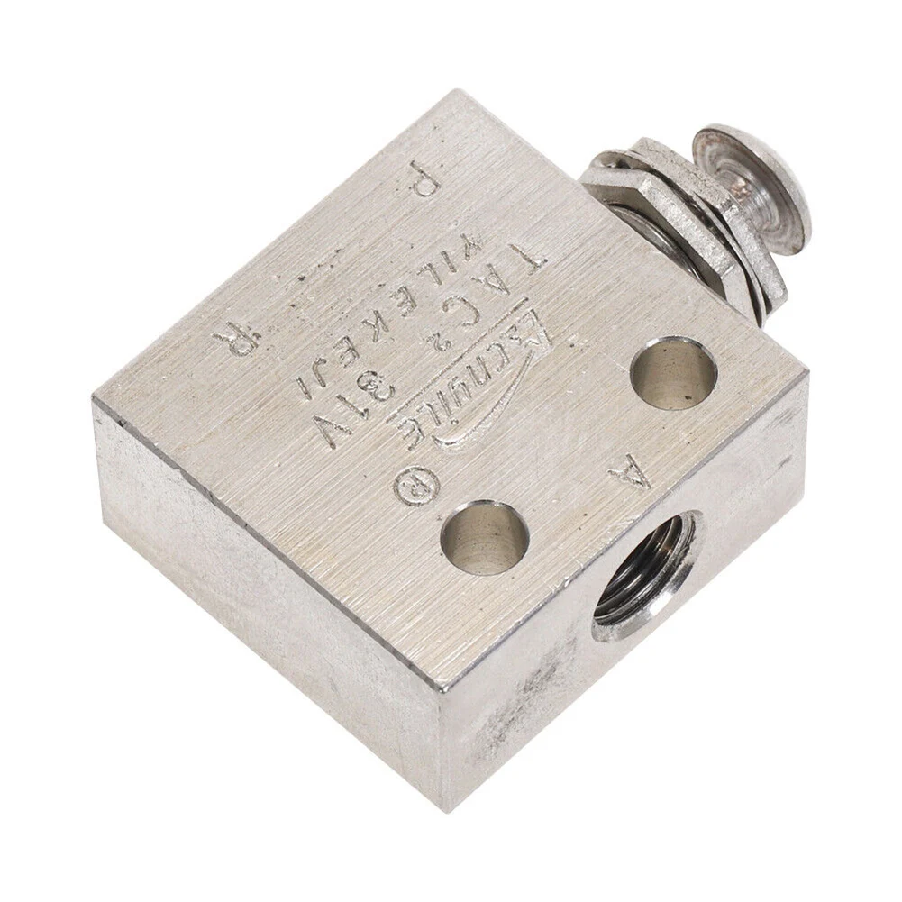 

Pneumatic Systems Air Mechanical Valve Manifolds TAC2-31V 2 Position 62 X 32 X 16mm Air Pneumatic Valve Manual Button