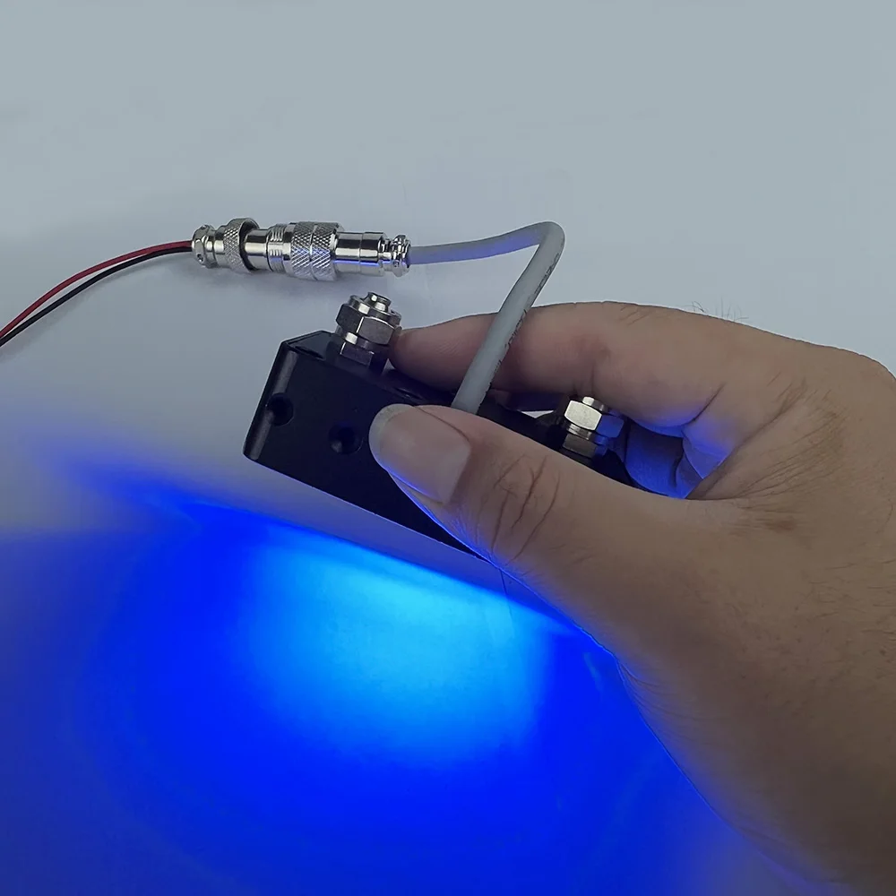 High power water-cooled UVLED curing Lamp for TX800/XP600 nozzle Epson 5th and 7th generation nozzle matching UV lamp