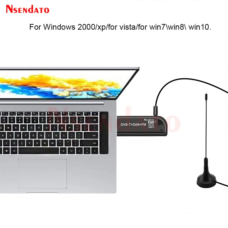 USB2.0 DAB FM DVB-T RTL2832U FC0012 SDR USB TV Dongle Stick Digital TV Tuner Receiver IR Remote with Antenna,Dropshipping