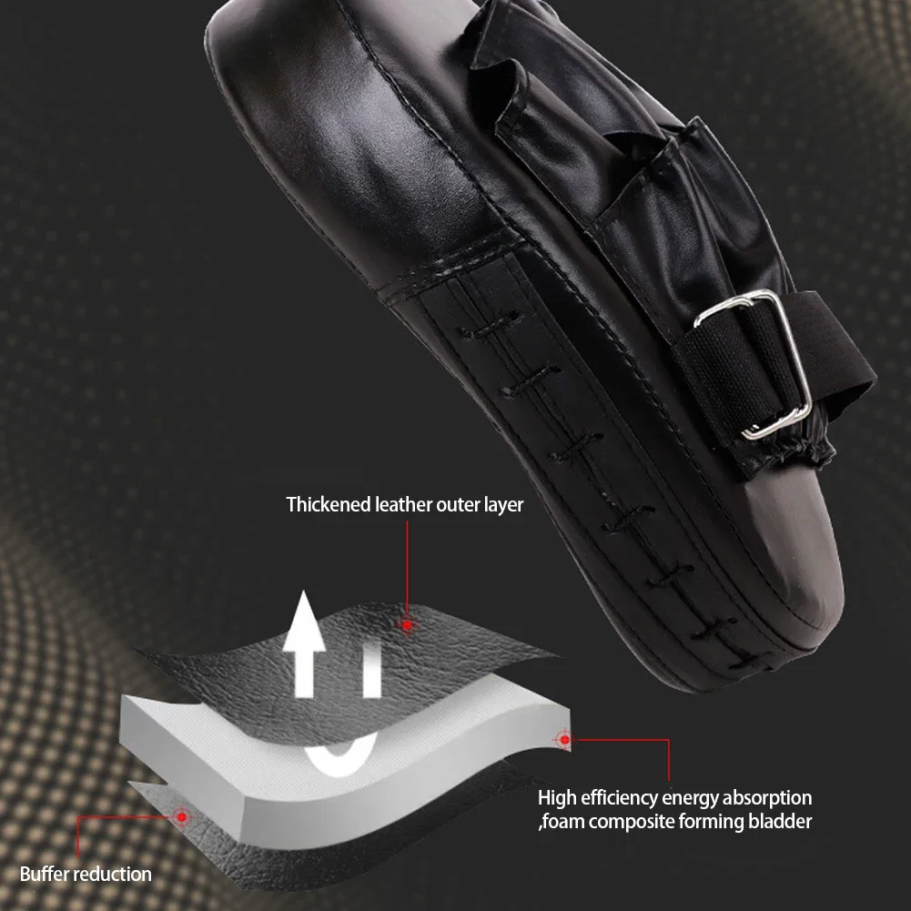 1PC Kick Boxing Gloves Pad PU Leather Punch Target Bag for Adults Kids MMA Karate Muay Thai Free Fight Sanda Training Equipment