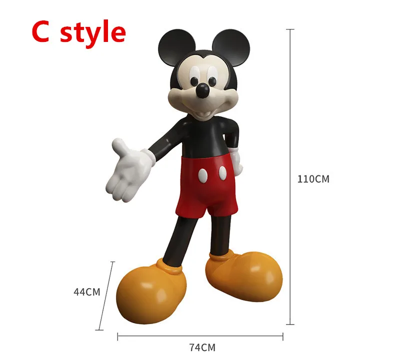 ديزني-حجم كبير الموقف ميكي ماوس عمل الشكل ، مجموعة...