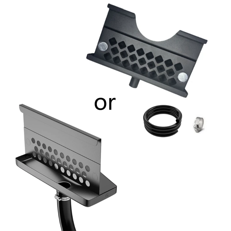 

Противень для выпечки Blackstone Сборщик жира Задняя воронка для слива жира Встроенная дверца для смазочного масла Фитинги