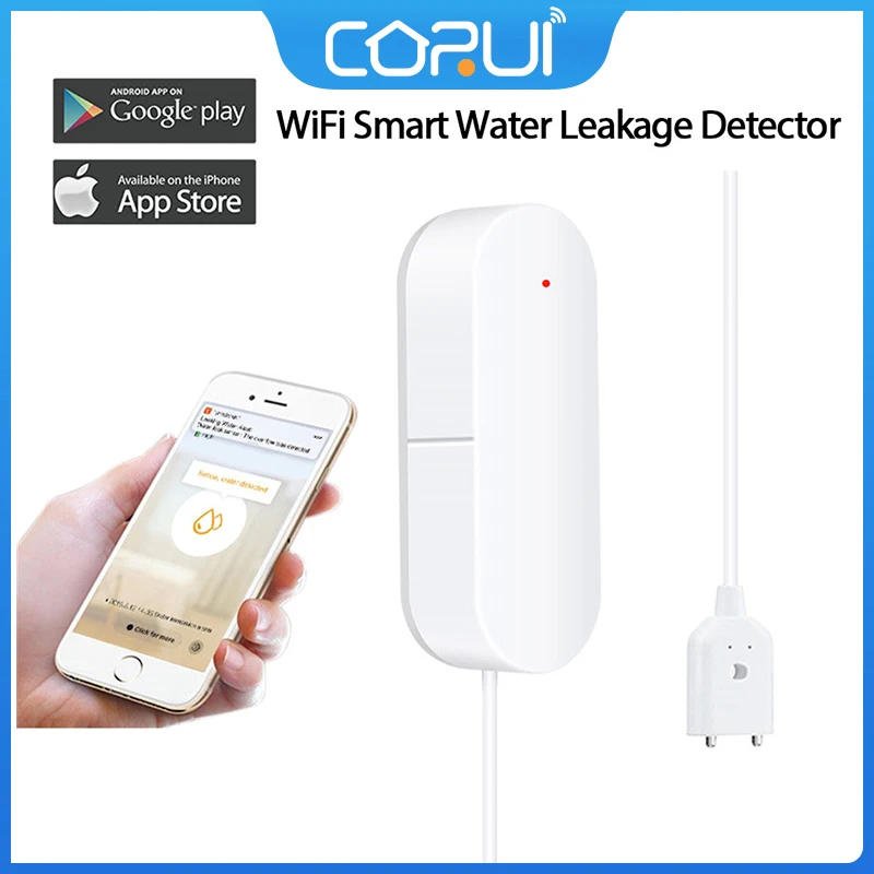 Water Level Sensor Wifi Smart Alexa Water Leak Detector Water Detector Sensor Wifi