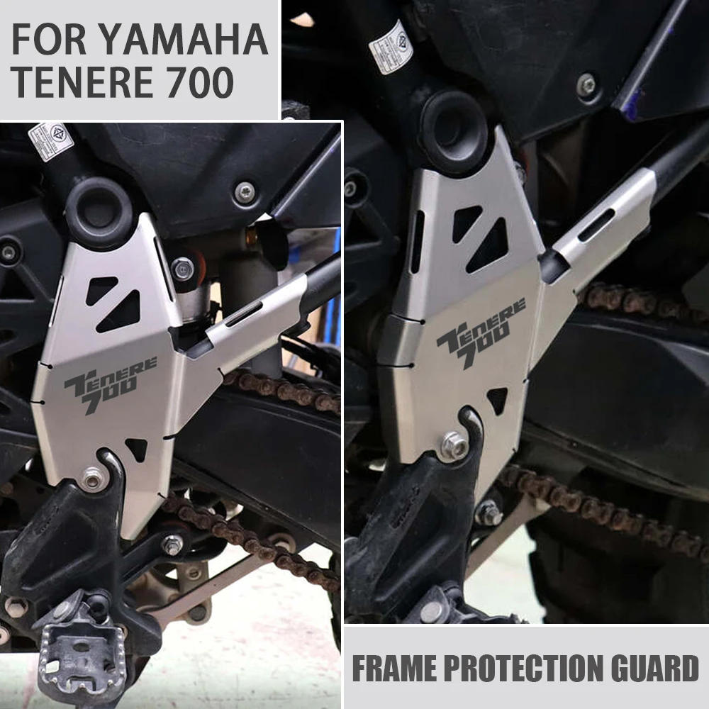 

Для Yamaha Tenere 700 Tenere700 XT700Z T7 T700 2019 - 2021 аксессуары для мотоциклов бампер Защитная рамка защитные чехлы