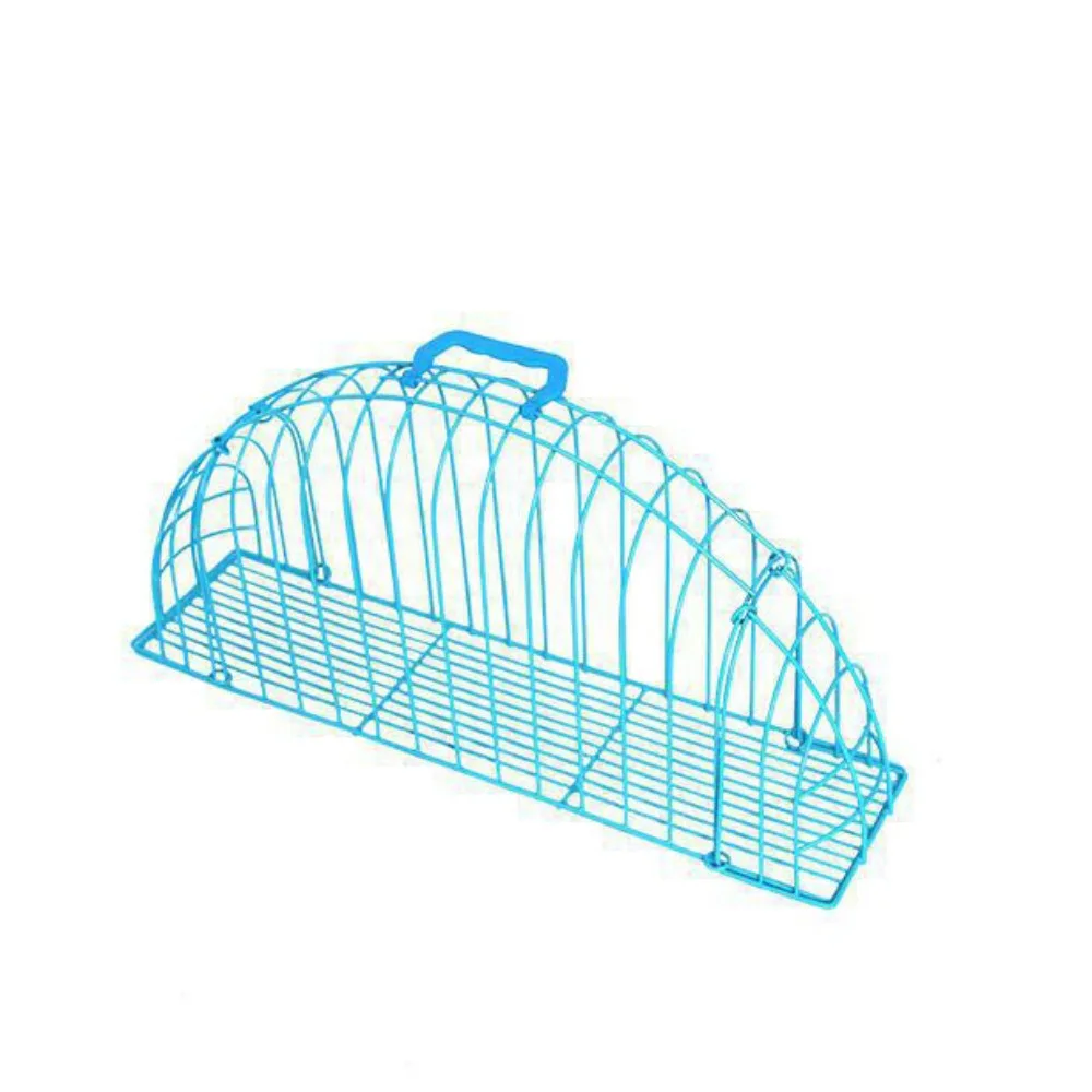 Metal Simple Cat Bath Cage Fixed Anti Seizing Wash Cat Cage Safe Lightweight Cleaning Pet Cage Cat Beauty Accessorie