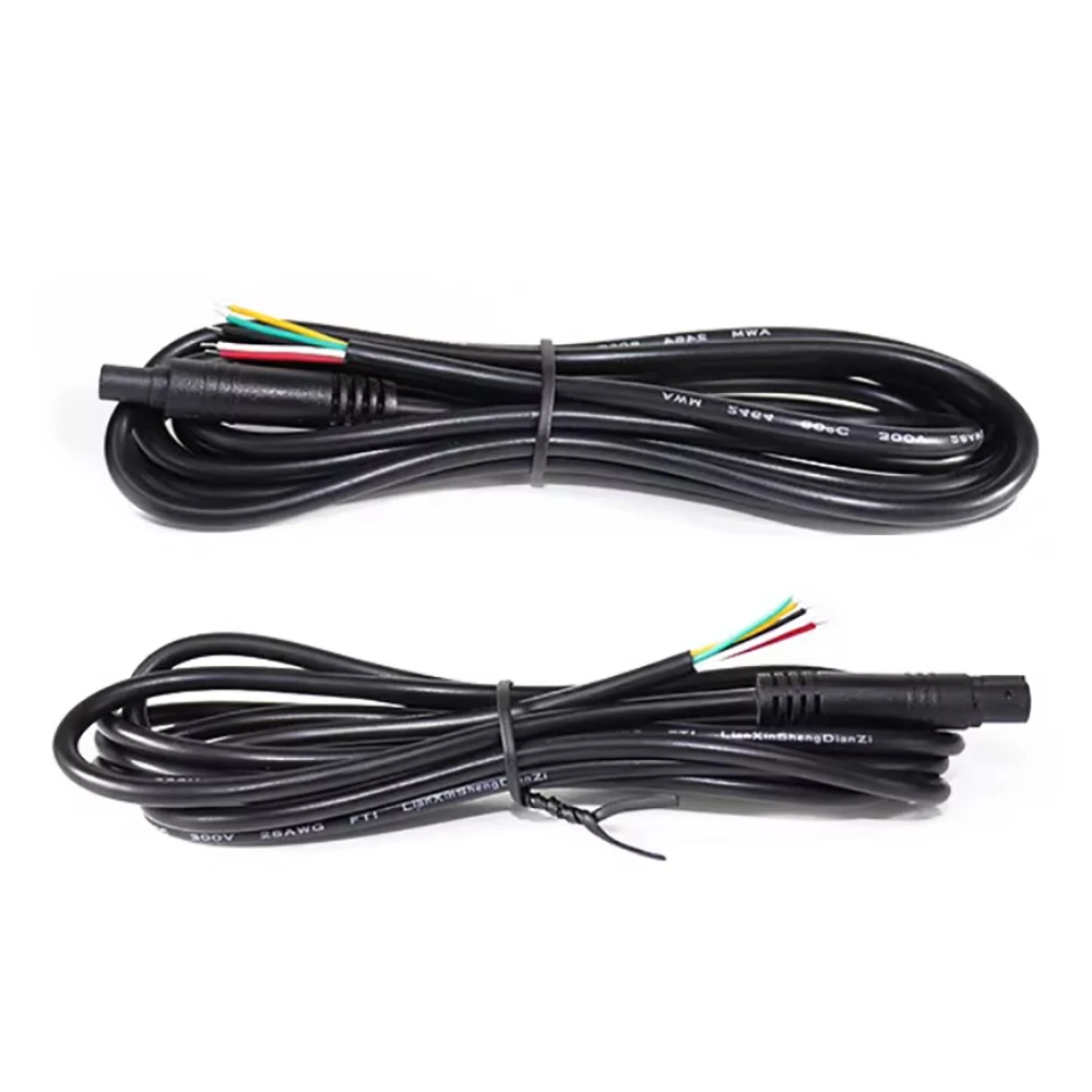 JCD 0,5m 1,2m 1,8m 4-Pin 5-Pin 6-Pin Stecker Buchse Auto DVR Kamera Verlängerungskabel DIY Kabel Stromkabel – Detail 1