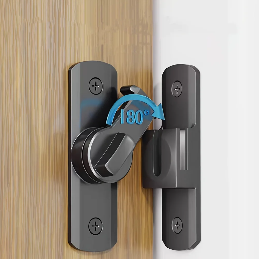 90 Degree Window Drawers Cabinet Locks Stainless Steel Hook Latch Barn Door Latch Bolt Hooks Sliding Gate Buckles