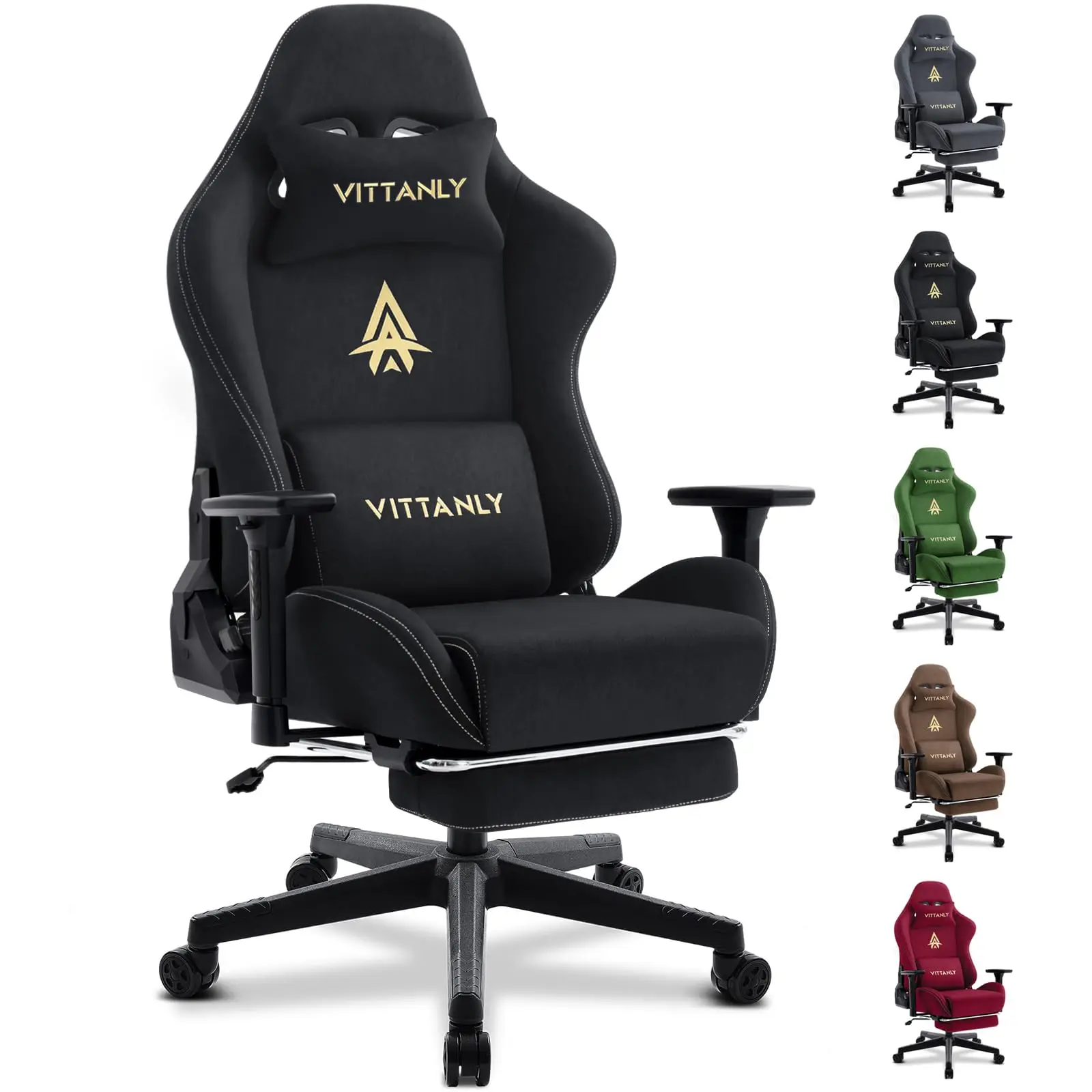 Fotel Krzesło gamingowe Vittanly z naturalnego zamszu z EU za $97.41 / ~362zł